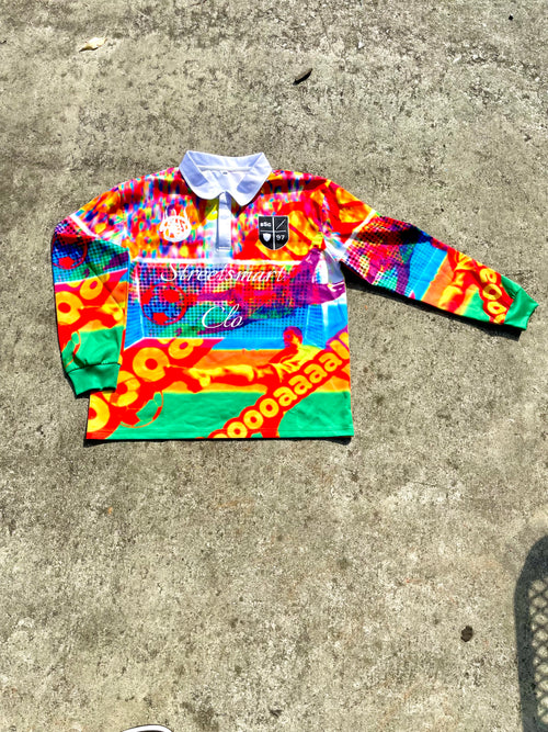 Long sleeve soccer jersey